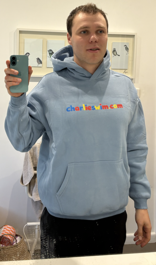 Charlie swim.com Hoodie