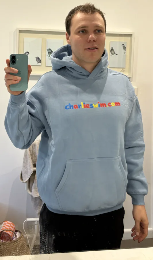 Charlie swim.com Hoodie